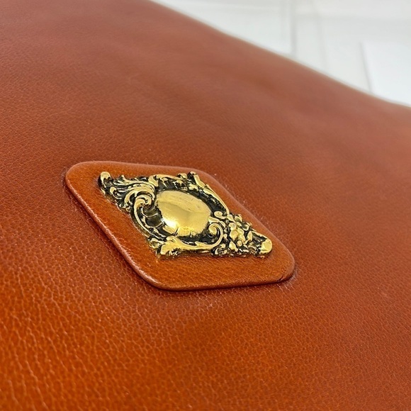 Vintage 1950’s Supreme Large Structured Leather Handbag - Picture 13 of 14